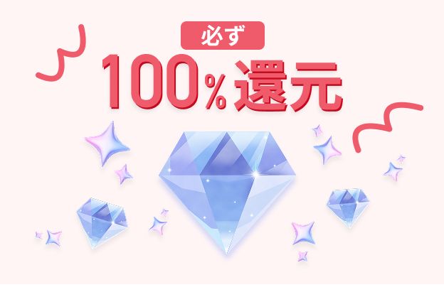 必ず100%還元